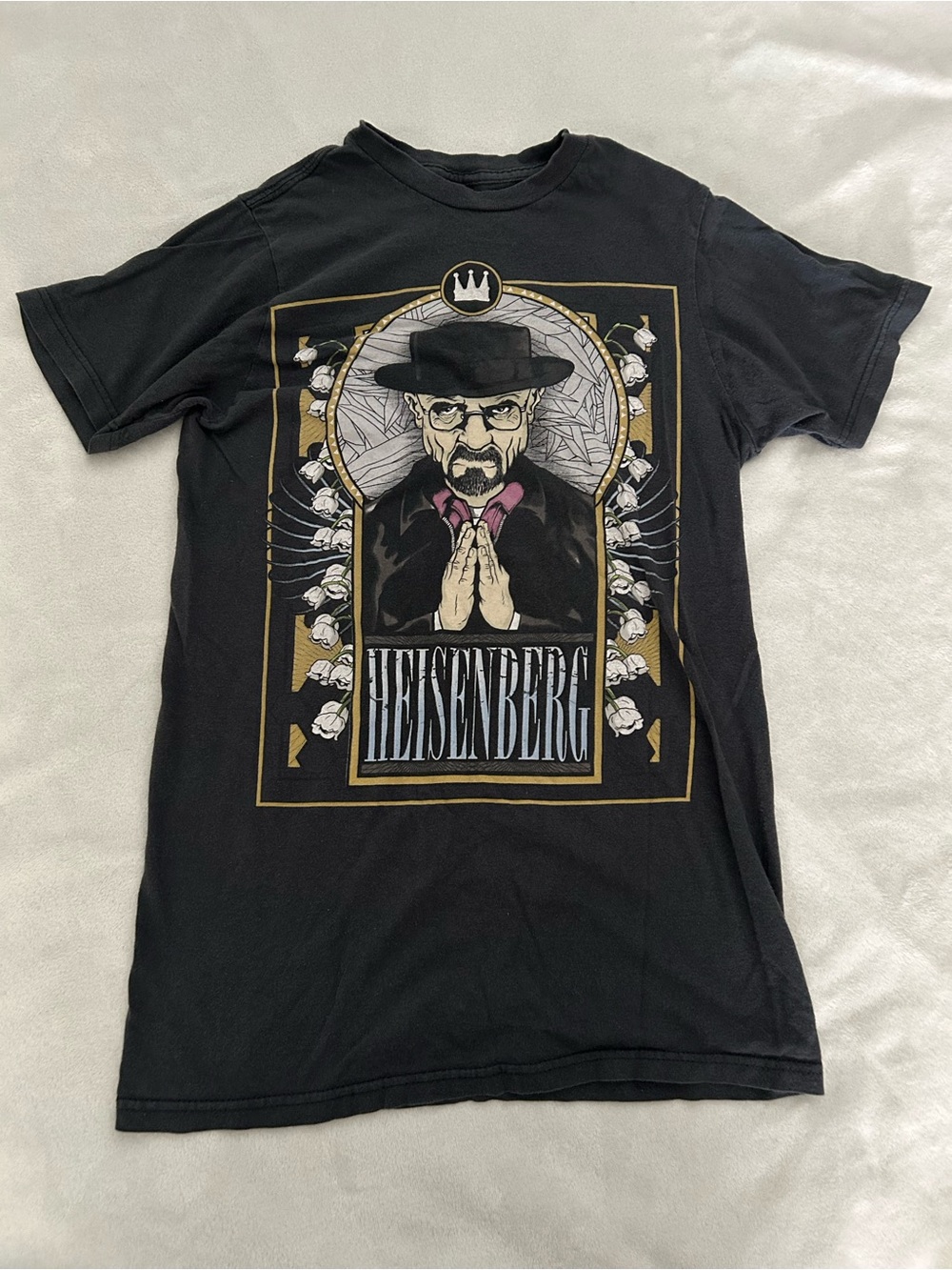 Heisenberg Graphic Short Sleeve Tee - Black